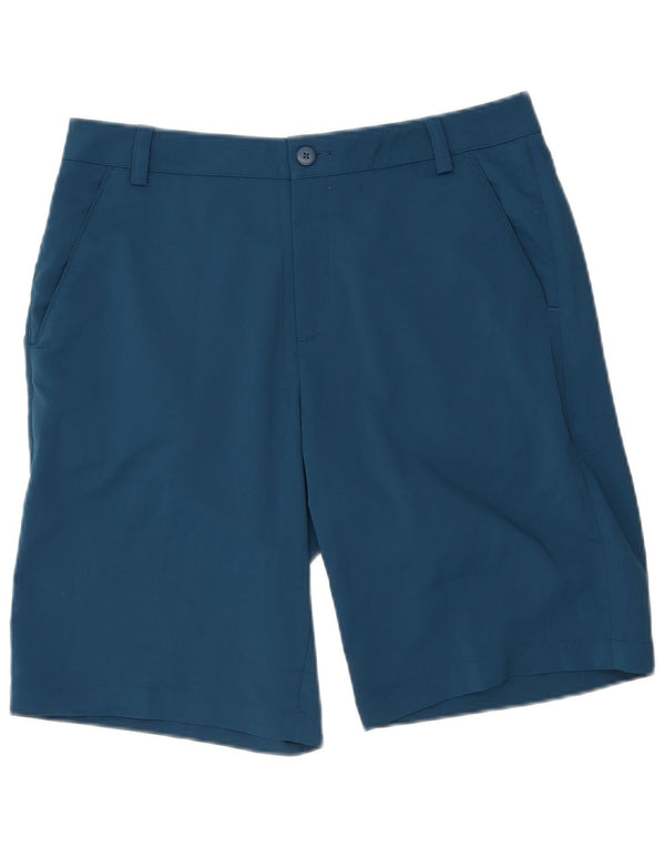 Pantaloncini chino da uomo Puma W34 Large blu in poliestere