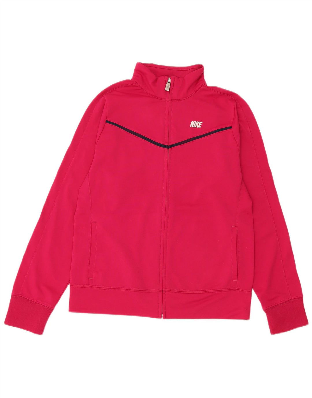 Giacca superiore della tuta da ragazza Nike 13-14 anni in poliestere rosa