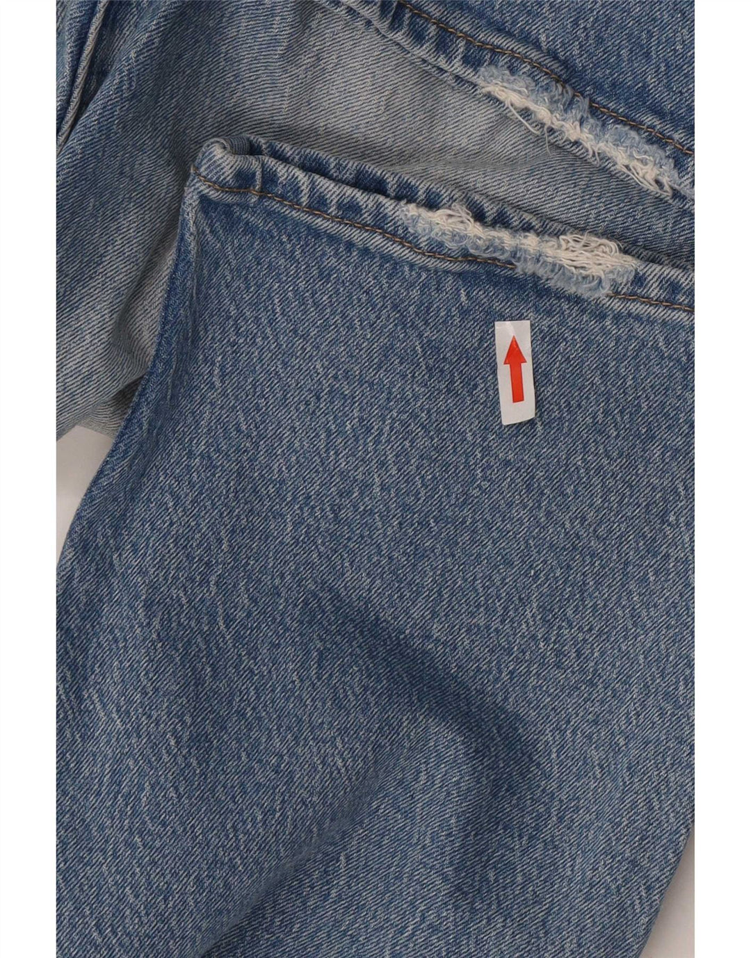 Jeans dritti Wedgie da donna Levi's W31 L28 cotone blu