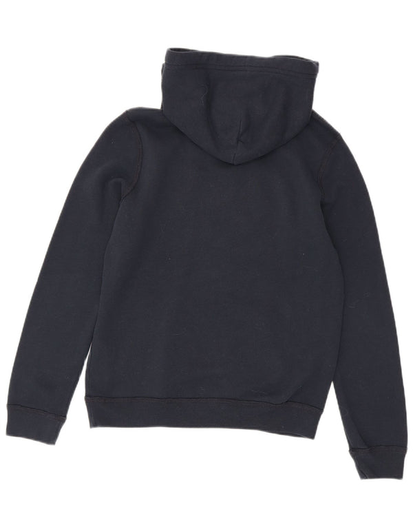 Maglione con cappuccio grafico da bambino di Abercrombie & Fitch 13-14 anni, grande, blu navy