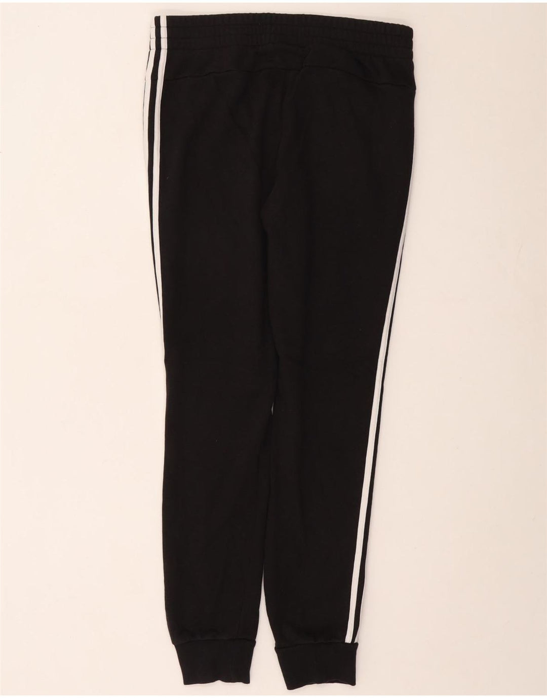 Pantaloni da tuta da donna ADIDAS Joggers UK 12/14 Cotone nero medio
