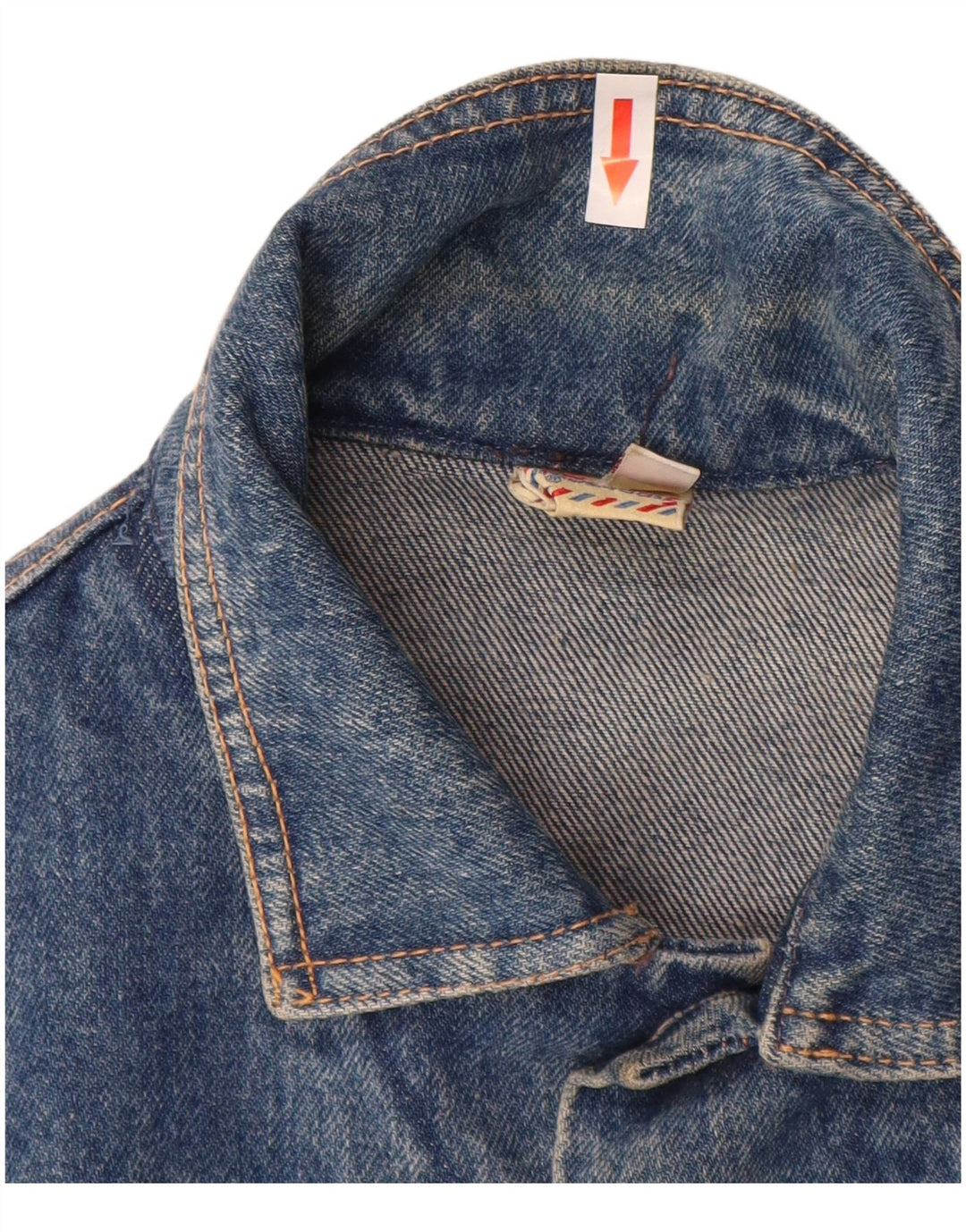 Gilet in denim per ragazzi Fiorucci 13-14 anni Blu