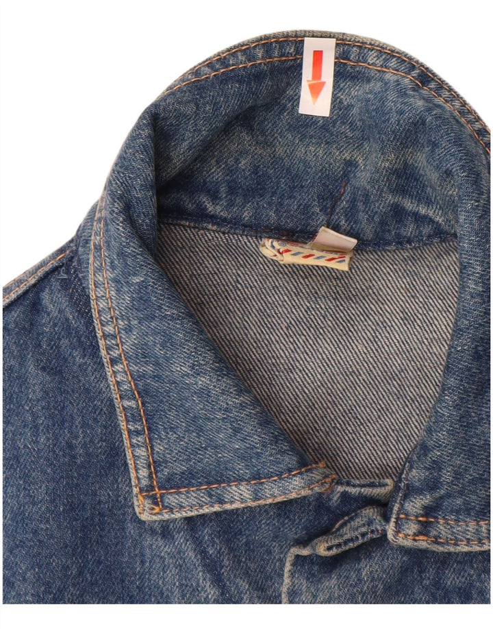 Gilet in denim per ragazzi Fiorucci 13-14 anni Blu