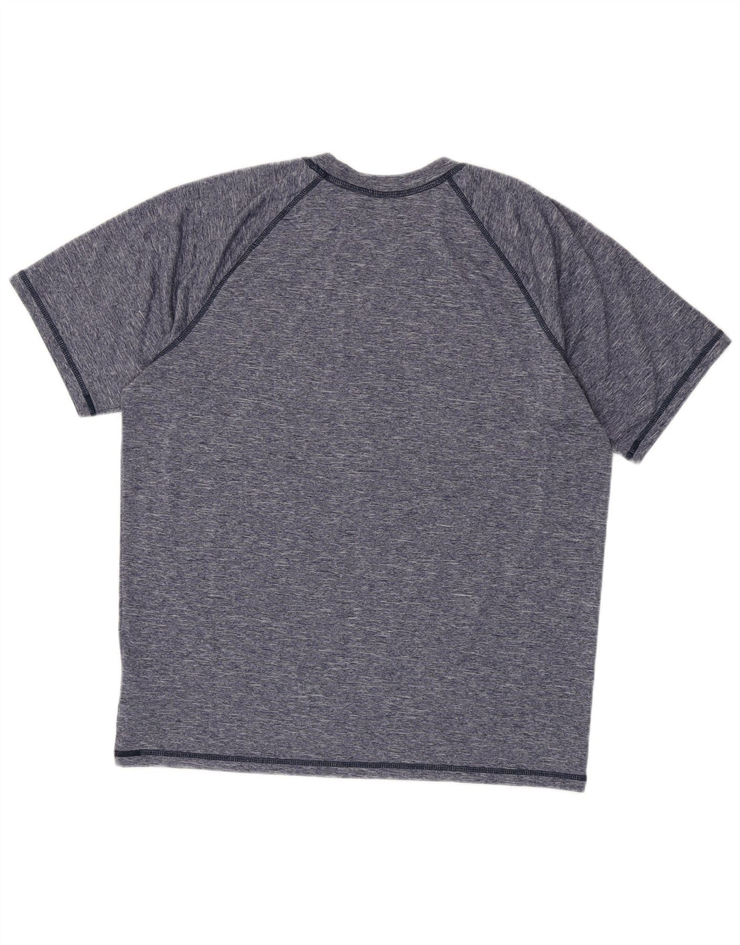 T-shirt Nike Dri Fit da uomo, taglia grande, in poliestere screziato blu navy