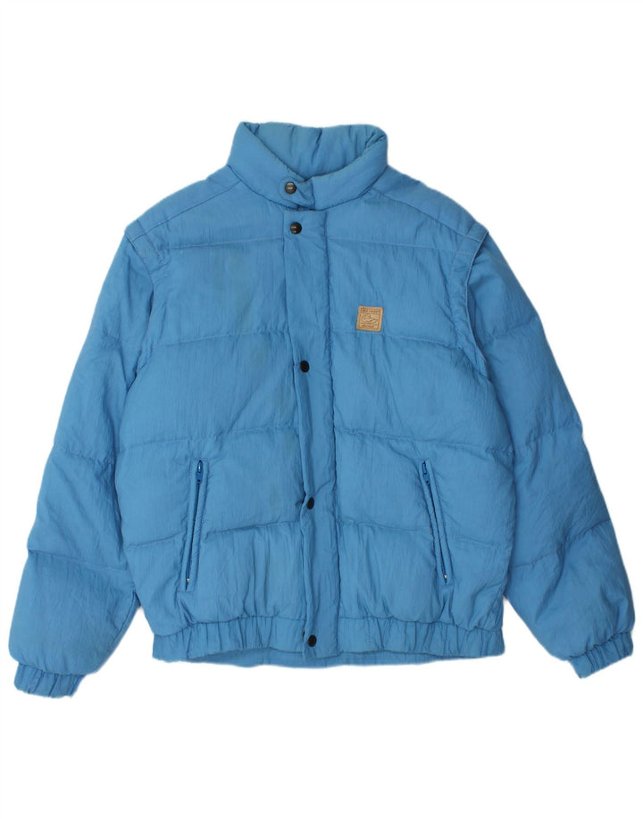 Giacca imbottita con cappuccio da uomo MC Ross IT 46 Small Blu Poliammide