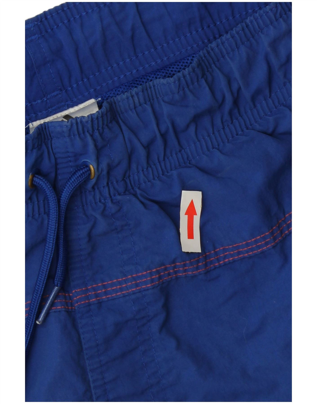 Pantaloncini da bagno da uomo Adidas Large in nylon color block blu