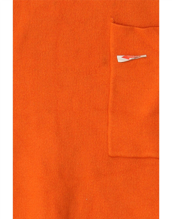 Abito maglione Zara da donna UK 8 piccolo arancione