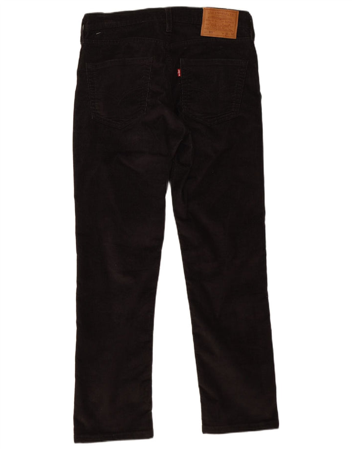 Pantaloni Levi's da uomo 511 slim in velluto a coste W32 L29 cotone nero