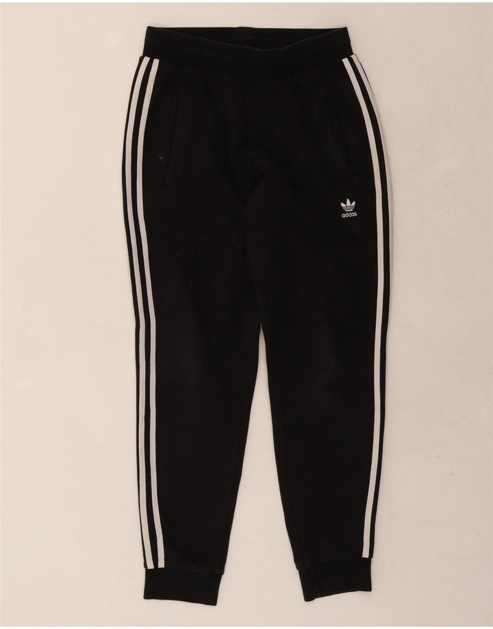 Pantaloni da tuta da uomo Adidas Joggers piccoli in cotone nero
