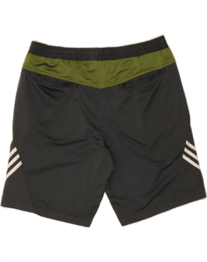 ADIDAS Mens Sport Shorts UK 38/40 Medium Khaki Colourblock Polyester Vintage Adidas and Second-Hand Adidas from Messina Hembry 