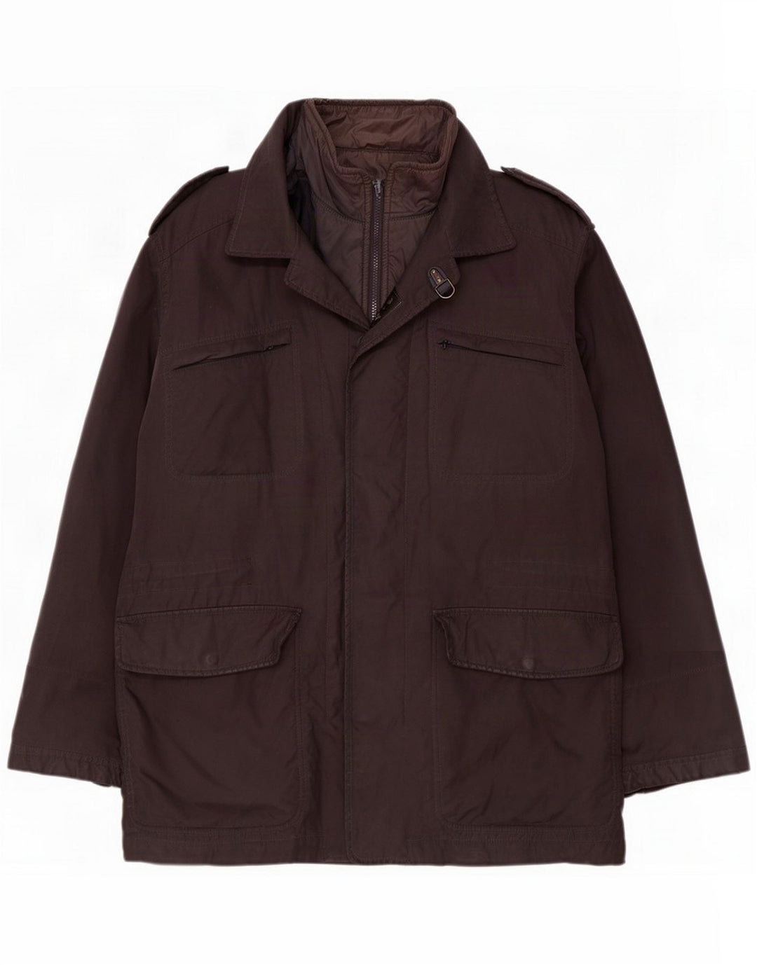 Giacca militare da uomo Fay UK 38 Medium Black Poliammide