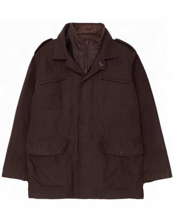 Giacca militare da uomo Fay UK 38 Medium Black Poliammide