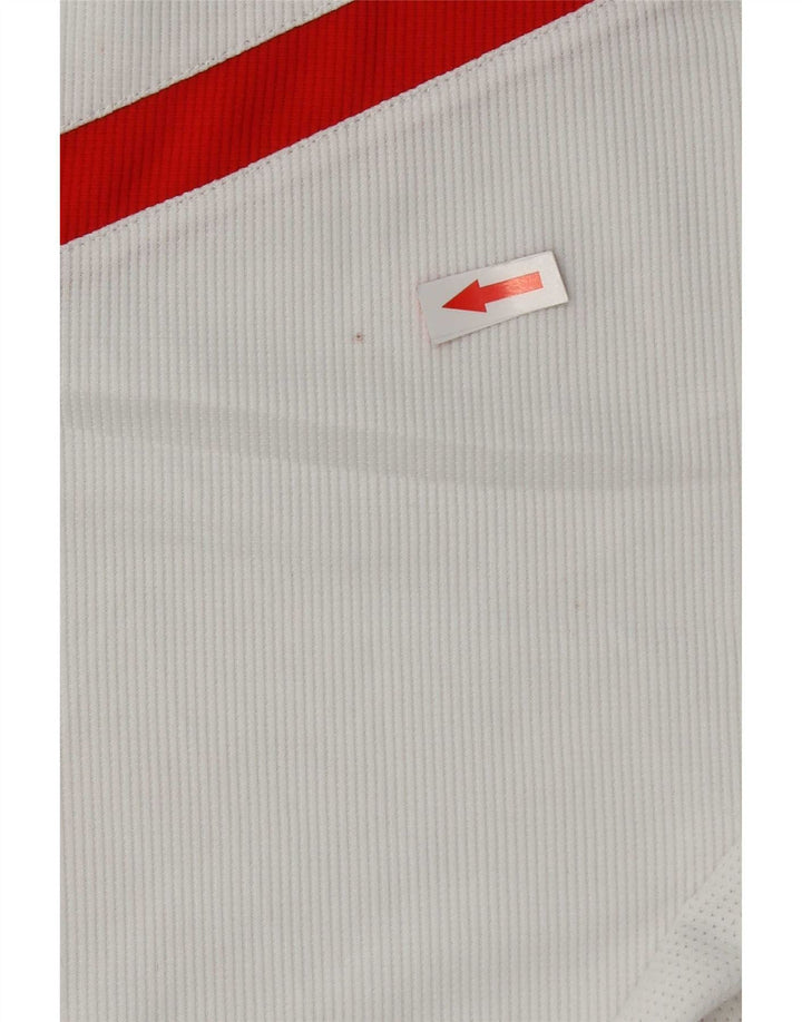Maglietta grafica Puma per ragazzi, 11-12 anni, in poliestere color block bianco