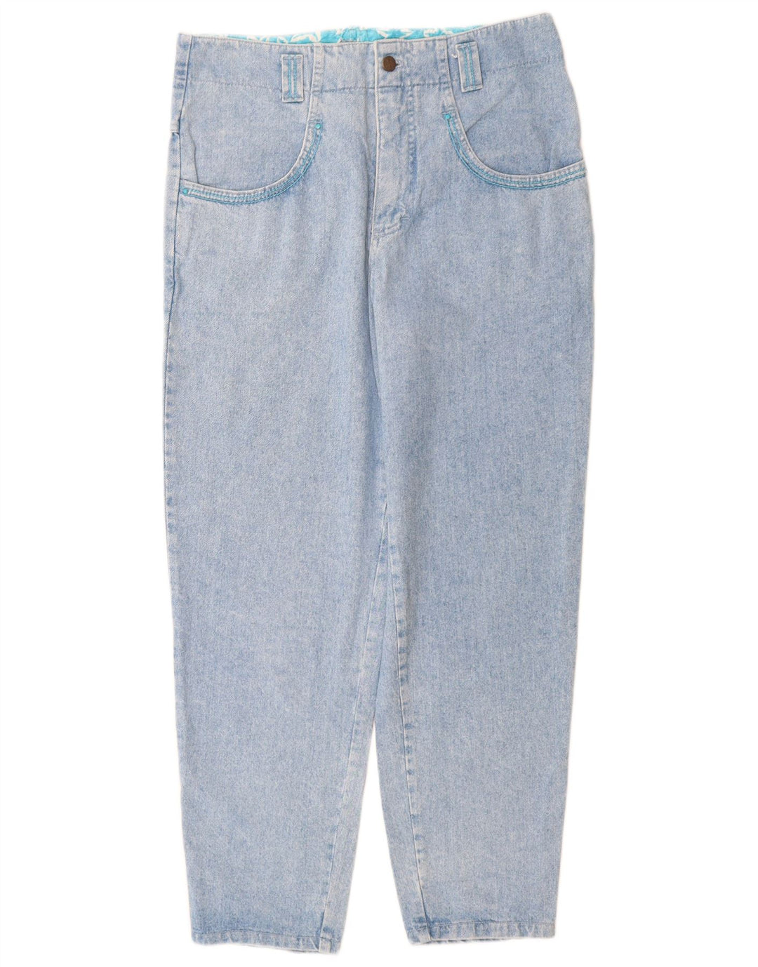 Jeans affusolati da donna Mash IT 46 Large W30 L30 Cotone blu
