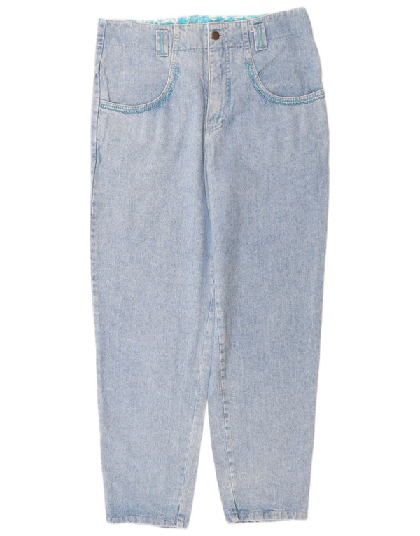 Jeans affusolati da donna Mash IT 46 Large W30 L30 Cotone blu