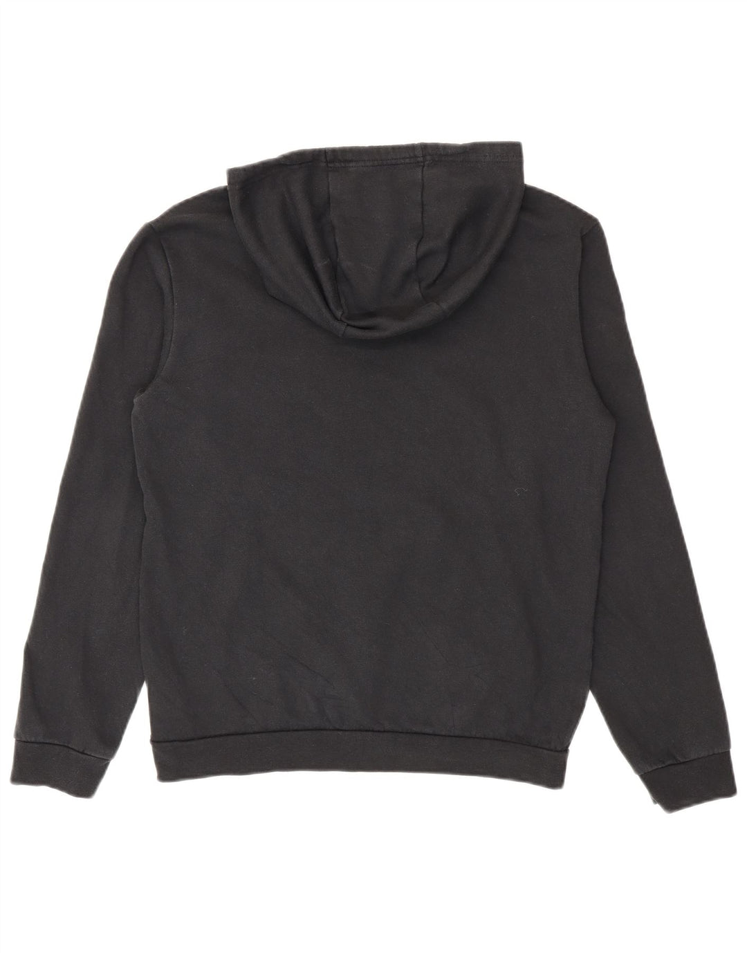 Felpa con cappuccio da uomo Adidas Small in cotone nero