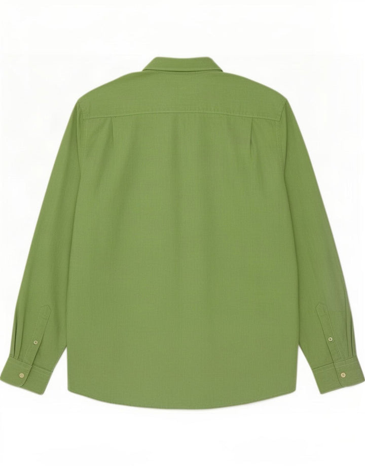 Camicia Springfield da uomo vestibilità regolare XL cotone verde
