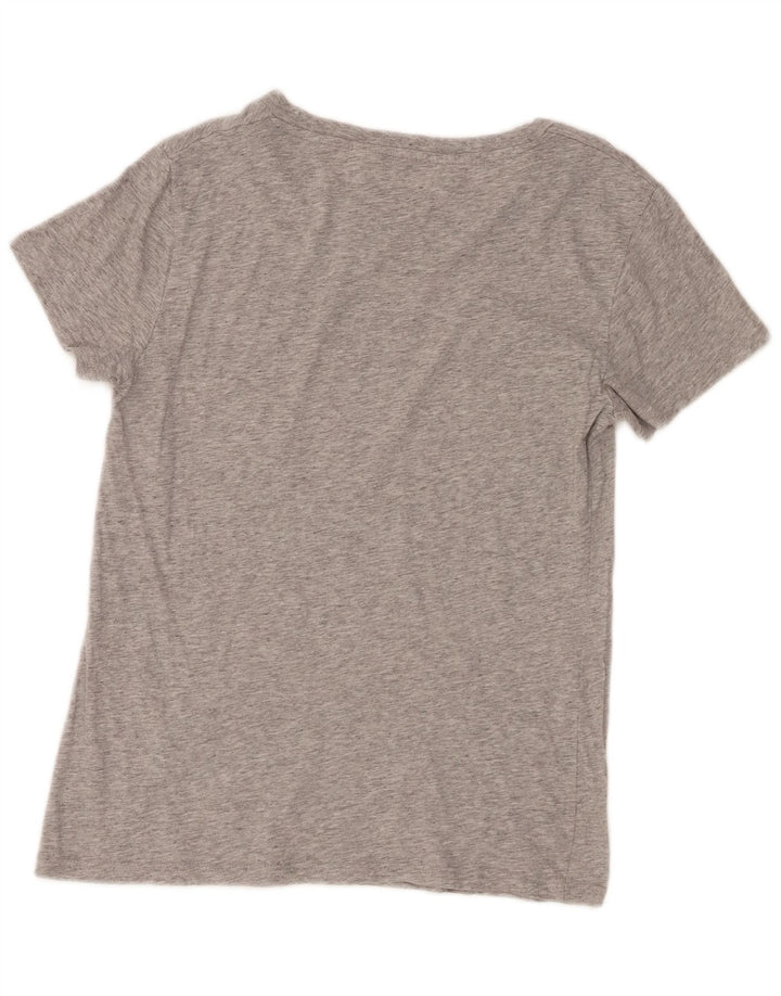 T-shirt grafica da donna Levi's Top UK 10 Small Grey Flecked