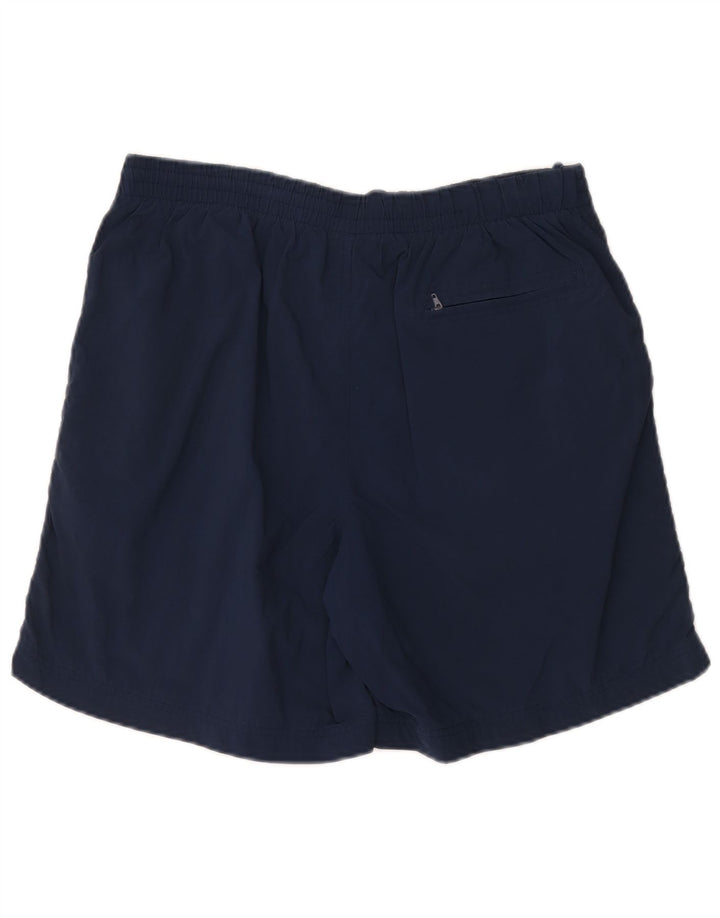 Pantaloncini sportivi Reebok da uomo di grandi dimensioni in nylon blu navy