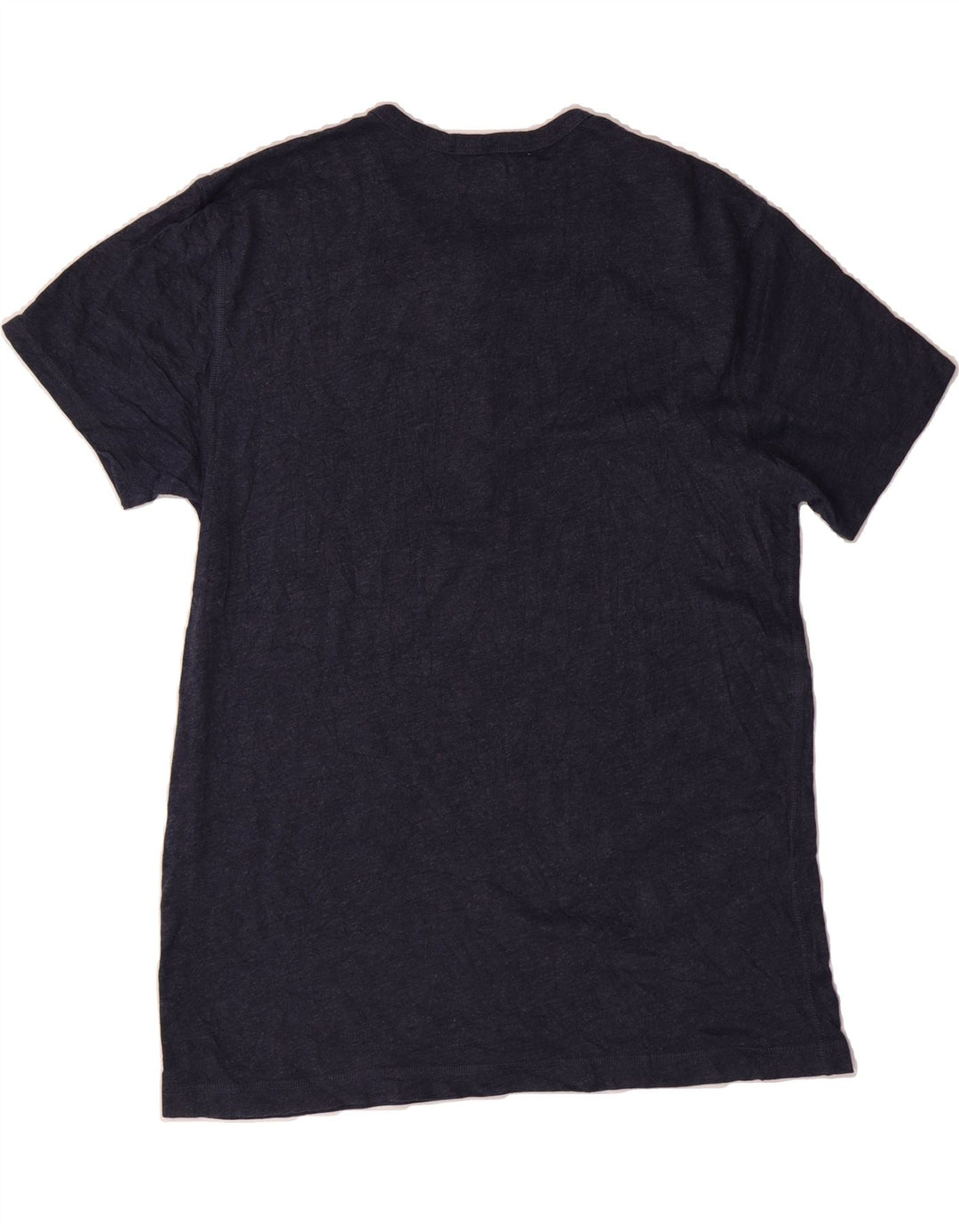 J. CREW Mens T-Shirt Top Large Navy Blue Cotton Vintage J. Crew and Second-Hand J. Crew from Messina Hembry 
