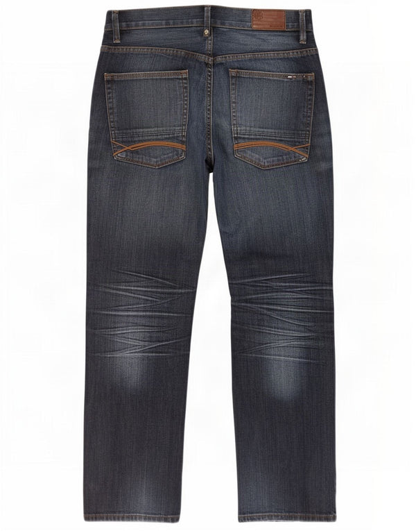 Jeans dritti da uomo Tommy Hilfiger Woody Comfort W32 L30 cotone blu navy