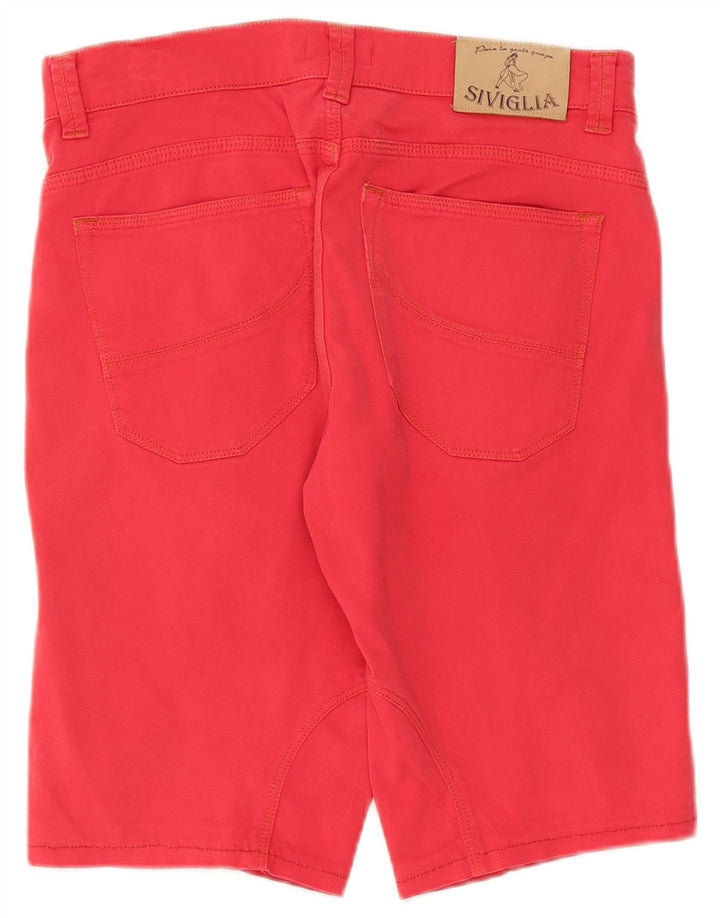 Pantaloncini casual da uomo SIVIGLIA W31 Rosso medio in cotone
