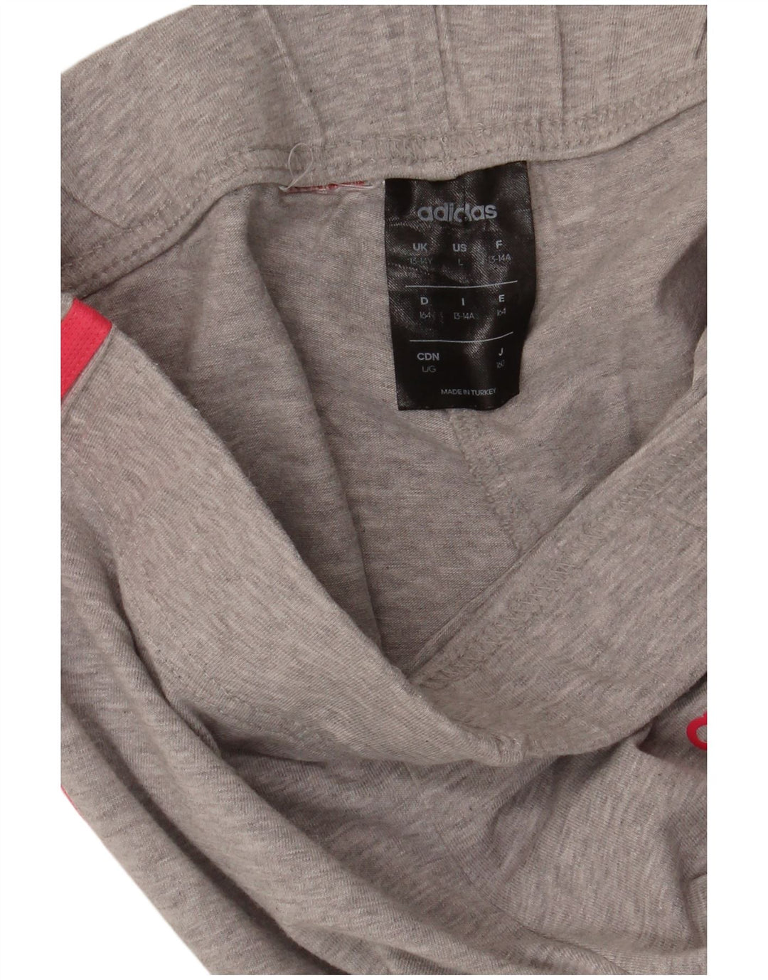 Leggings Adidas Bambina 13-14 Anni Grigio Chiazzato