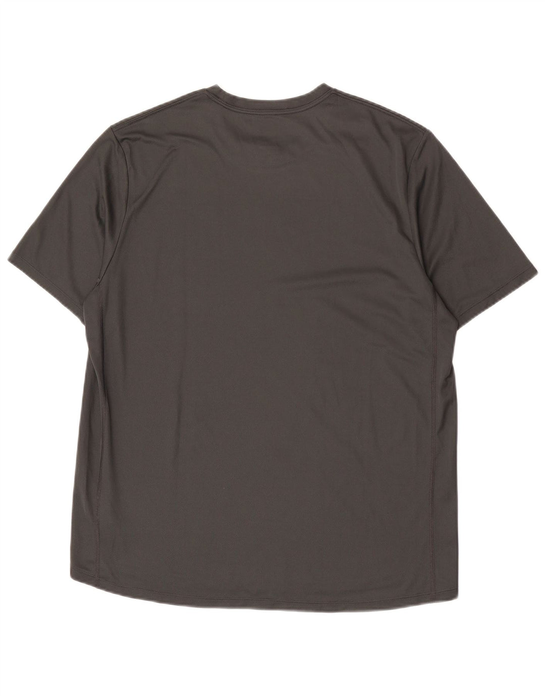 T-shirt grafica Nike Dri Fit da uomo, grande, in poliestere grigio