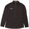 Giacca da tuta da uomo Nike, giacca sportiva grande in poliestere nero