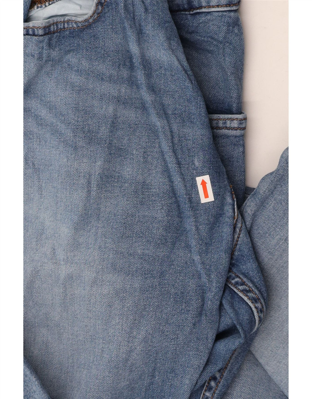 LEE Mens Rider Slim Jeans W34 L32 Blue Cotton