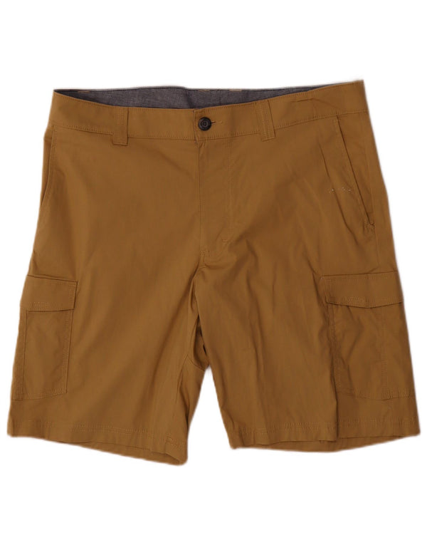 Pantaloncini cargo Columbia Active da uomo W34 Large in cotone marrone