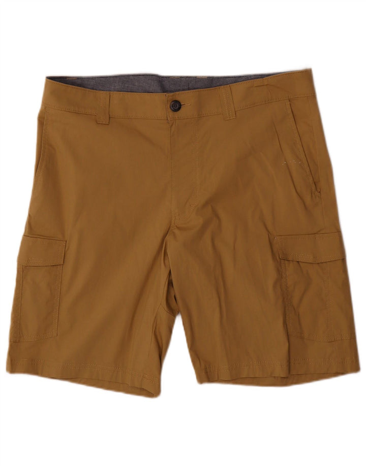 Pantaloncini cargo Columbia Active da uomo W34 Large in cotone marrone