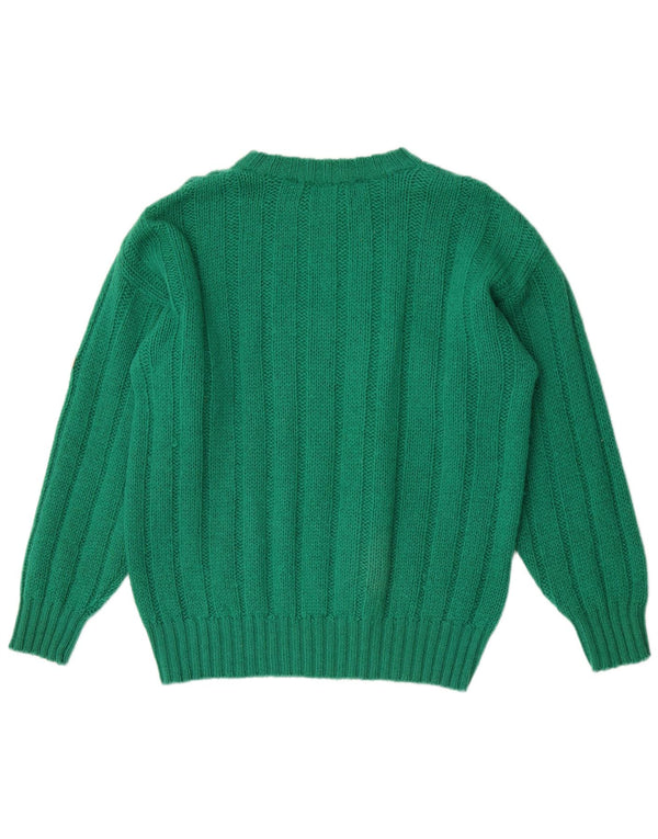 Maglione maglione girocollo da donna Marina Yachting UK 20 2XL Lana verde