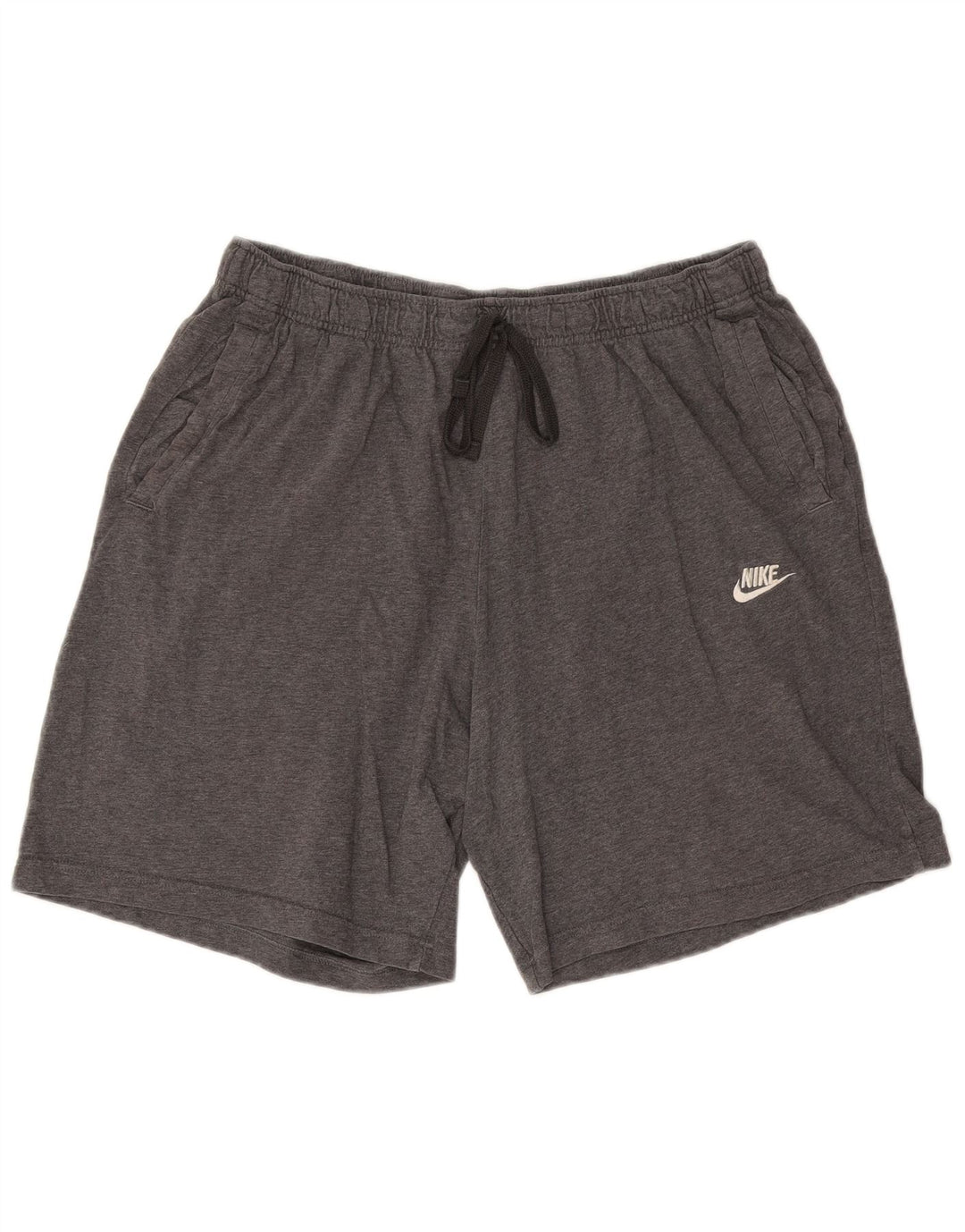 Pantaloncini sportivi Nike da uomo XL in cotone chiazzato grigio