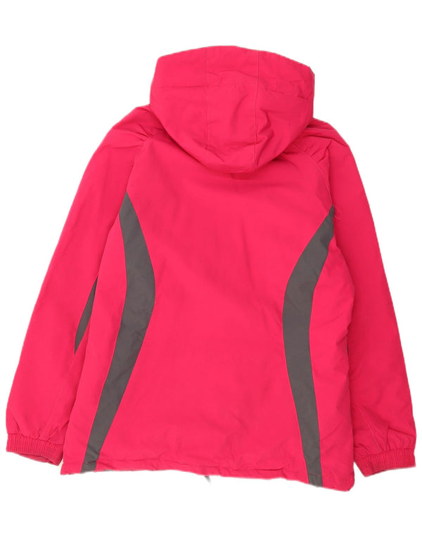 MOUNTAIN WAREHOUSE Giacca a vento da donna UK 14 Large Rosso Colorblock