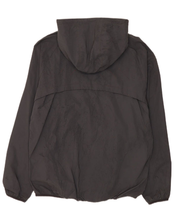 Giacca antipioggia da uomo con cappuccio Ellesse UK 38 Poliammide grigio medio