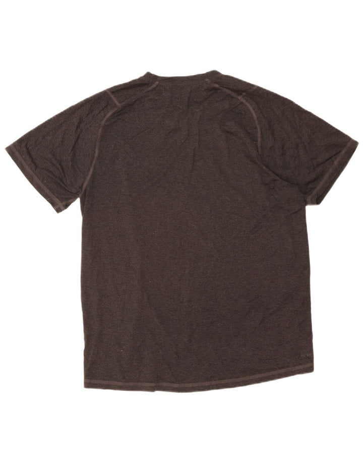 T-shirt grafica Adidas Aeroready da uomo grande grigia