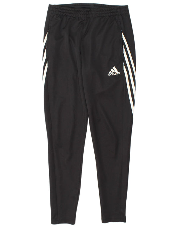 Pantaloni da tuta da uomo Adidas Small neri in poliestere