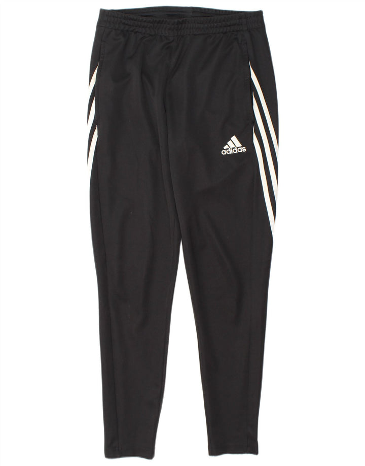 Pantaloni da tuta da uomo Adidas Small neri in poliestere