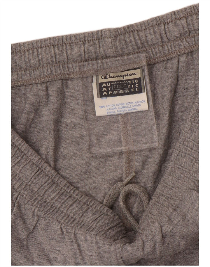 Pantaloni da tuta da uomo Champion in cotone grigio medio