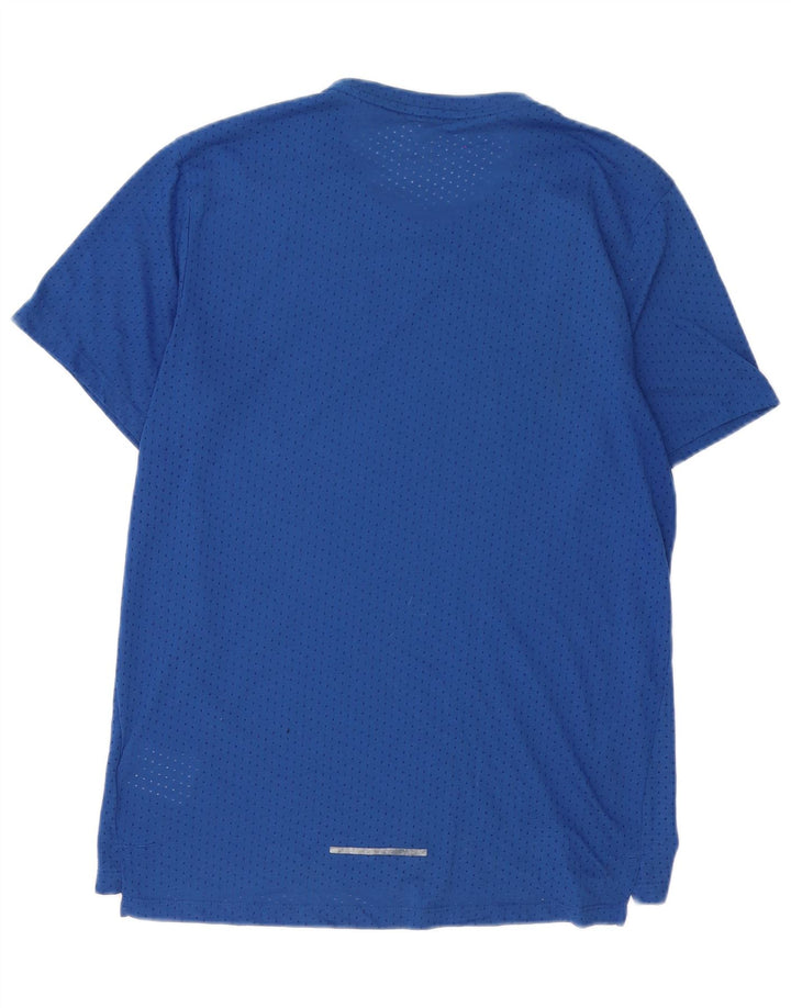 T-shirt NIKE Dri Fit da uomo, blu medio, in poliestere
