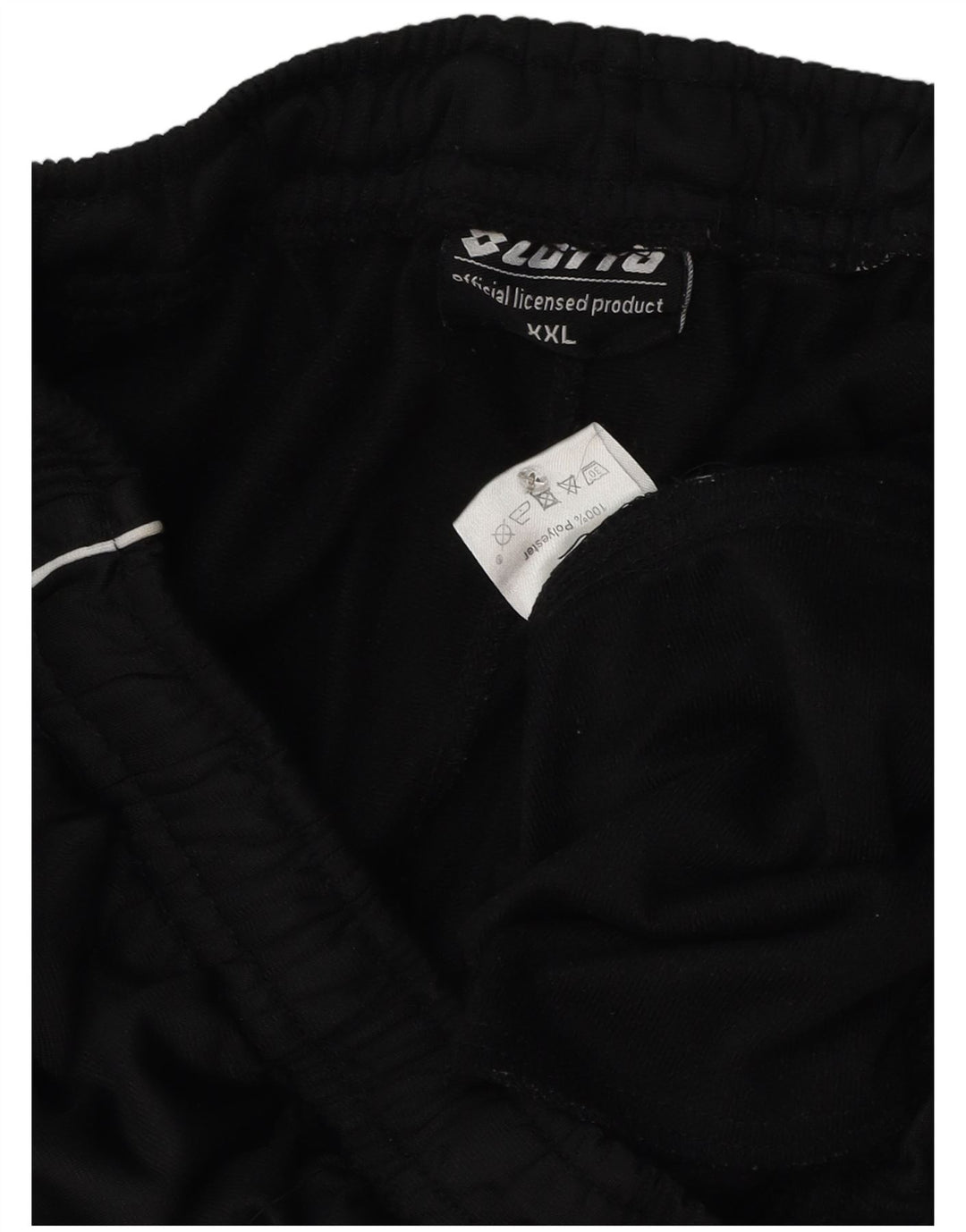 Pantaloni da tuta da uomo Lotto Joggers 2XL Poliestere nero