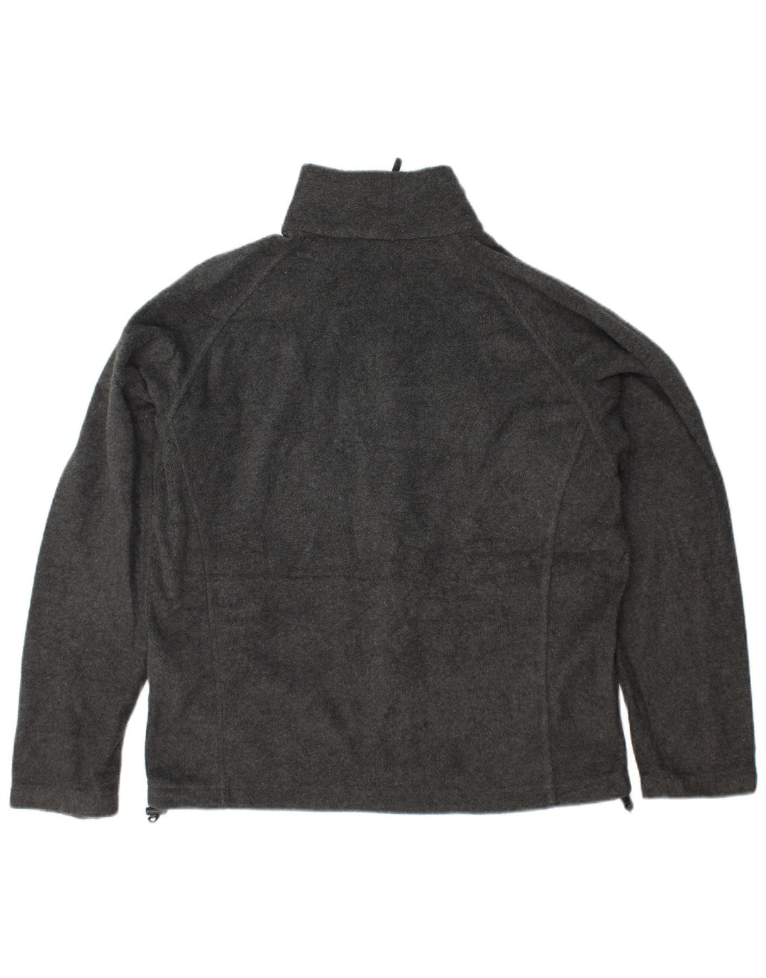 Giacca in pile da uomo COLUMBIA UK 40 Large Grigio Poliestere