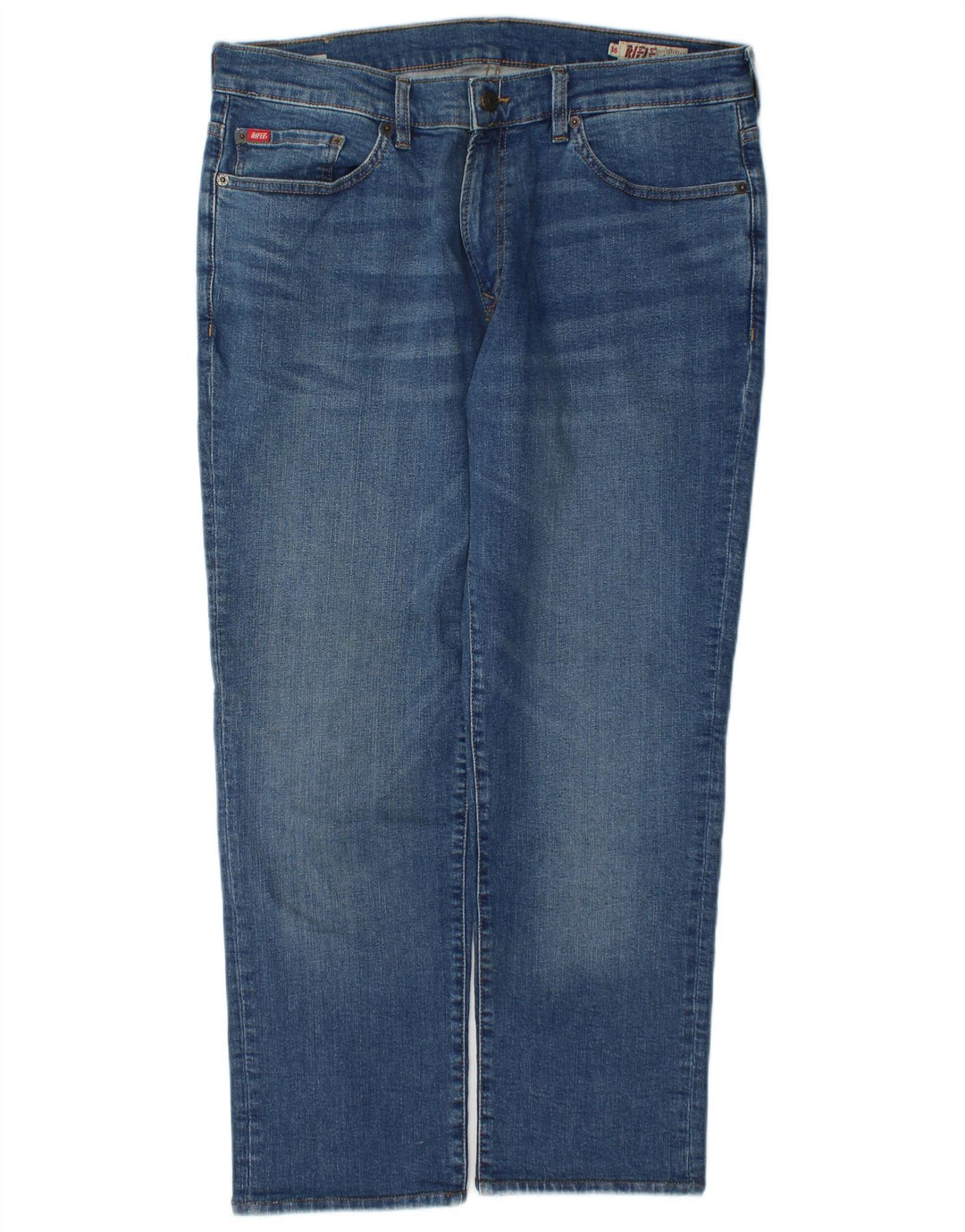 Jeans dritti da uomo Rifle W36 L28 in cotone blu