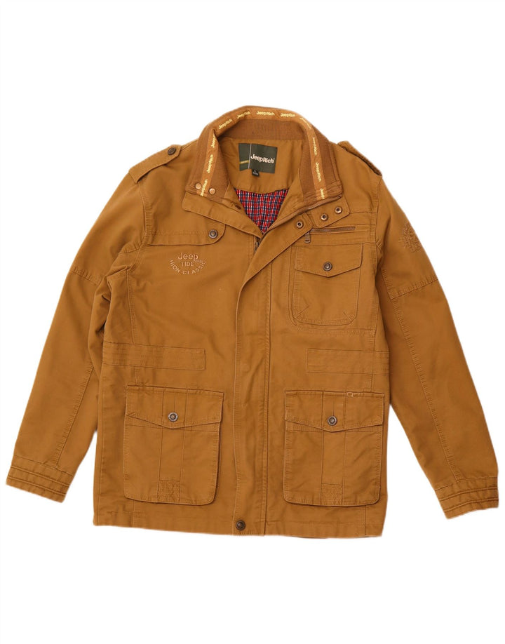Giacca militare da uomo Jeep Rich UK 42 XL Marrone