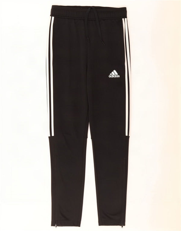 Pantaloni da tuta Adidas Aeroready da uomo piccoli in poliestere nero
