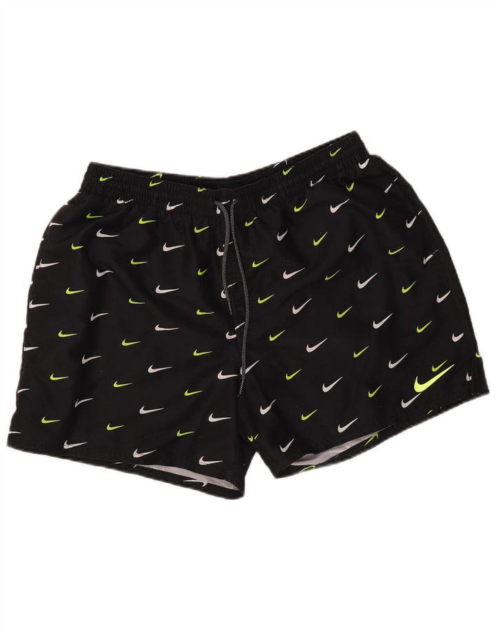 Pantaloncini sportivi grafici da uomo Nike XL poliestere nero