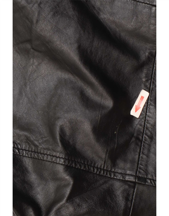 Giacca in pelle da uomo Gipsy UK 40 grande nera