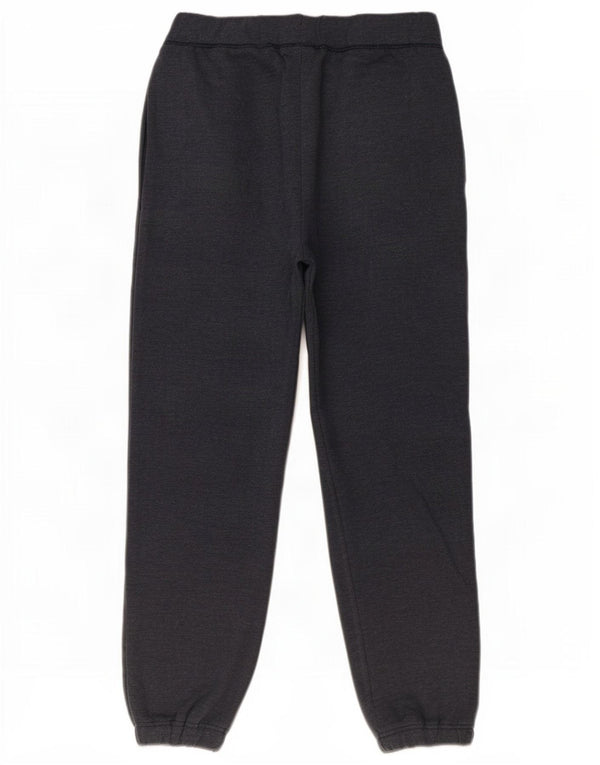 Hollister Womens Graphic Tracksuit Trousers Joggers UK 14 Medium Navy Blue