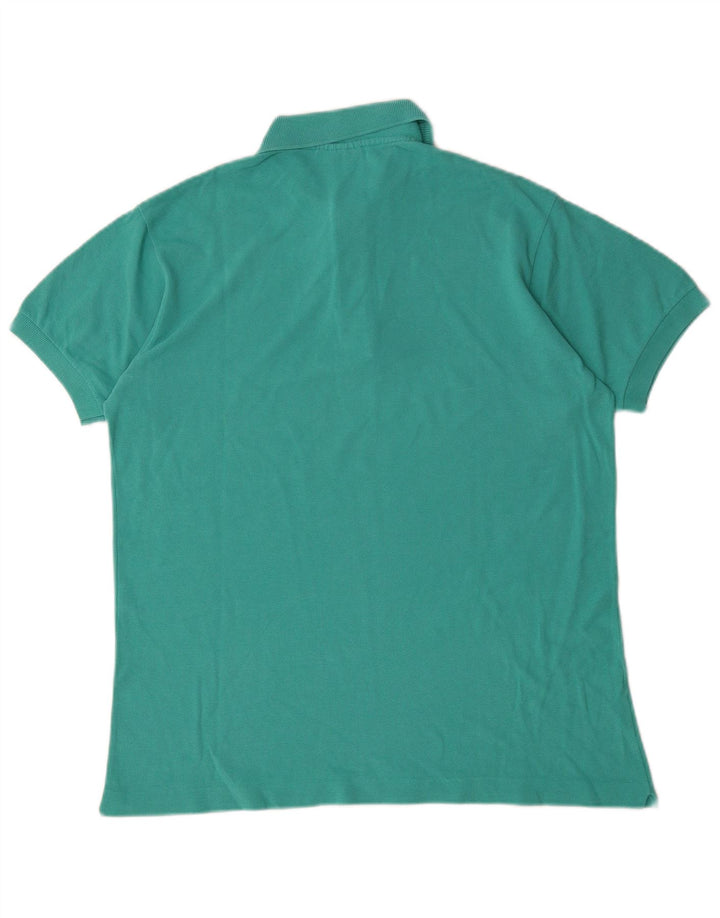 Polo da uomo Lacoste taglia 4 media in cotone turchese